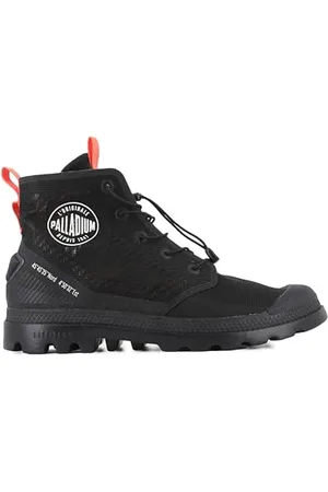 Palladium Unisex Pampa Ankle Boot, Black, 45 EU