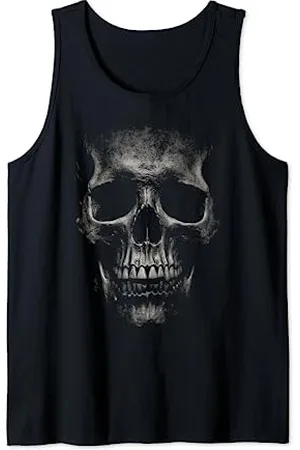 Last Gasp Graphics Noir Skull Graphic Tank Top