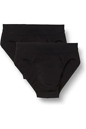 Schiesser Herren 2 PACK Slip - Authentic, schwarz/black, 7/XL