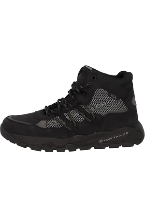 TOM TAILOR Herren 4283101 Wanderstiefel, Black, 42 EU