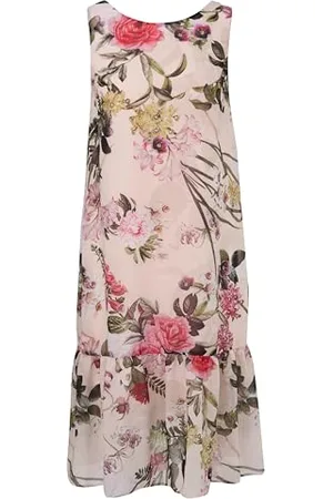 Comma, Kleid mit floralem Allover Print