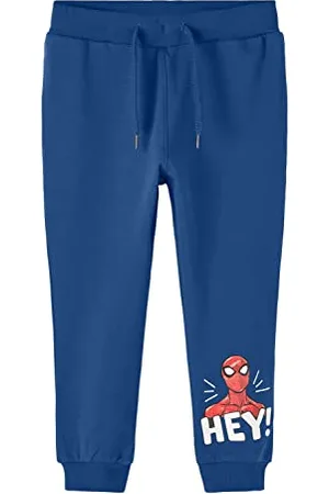 NAME IT Jungen Nmmsvende Spiderman Swe Pants Bru Mar, , 98