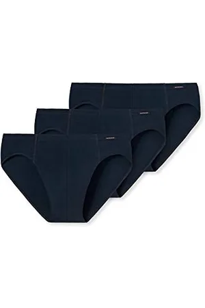 Schiesser Herren 3 Pack Mit Weichem Bund - Essentials Slip, , XXL EU
