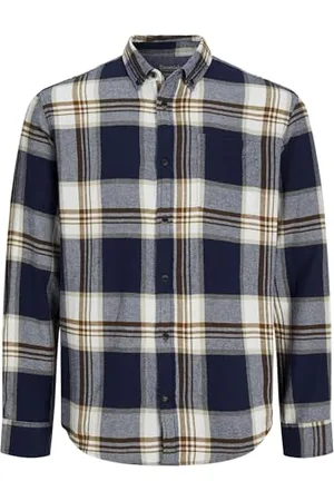 JACK & JONES Male Karohemd Slim Fit Karohemd