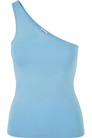 Urban classics Damen TB2608-Ladies Asymmetric Top Trägershirt/Cami Shirt, , S