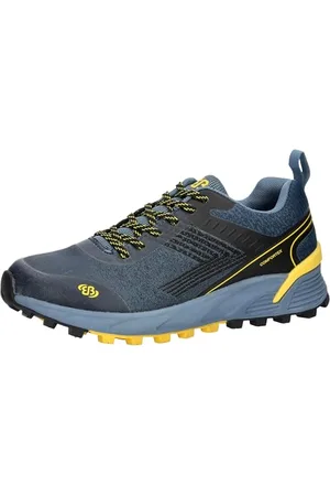 BRUTTING Herren Mount Batur Trekkingsschuhe, Marine/Gelb, 39 EU