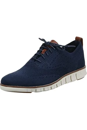 Cole Haan Herren Zerogrand Stitchlite Oxfords, (Marine Blu/Ivory), 42 EU