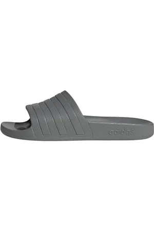 adidas Damen Adilette Aqua Slides RUTSCHEN, Grey Three/Grey Three/Grey Three