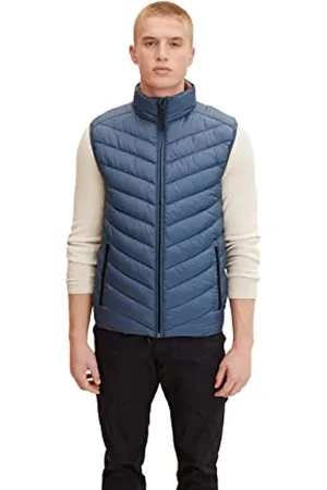 TOM TAILOR Herren Lightweight Stepptweste 1031473, , S