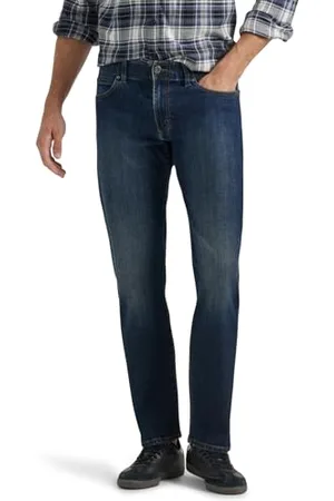 Lee Herren Modern Series Extreme Motion Straight Fit Tapered Leg Jeans, , 32W / 32L