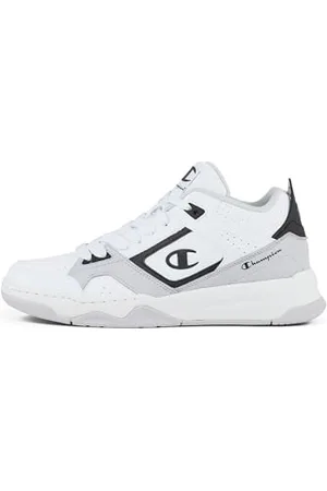 Champion Herren Overtime Mid Sneakers, Weiß (WW002), 45.5 EU