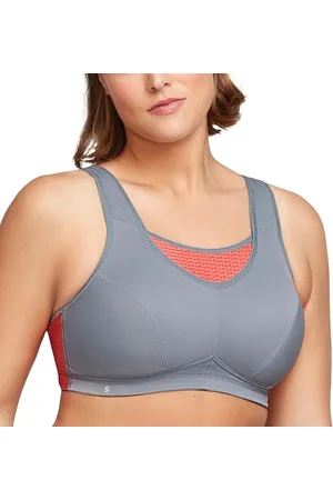 Glamorise Damen Hochleistungs Bustier Sport-BH, ,95E