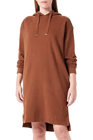 QS by s.Oliver Damen 2122560 Sweatkleid mit Kapuze, , 36