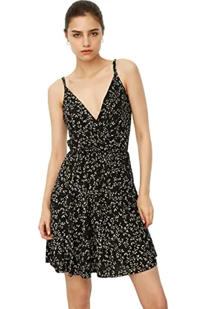 Trendyol Damen Muster Gestricktes Gestricktes Kleid Dress, , M EU