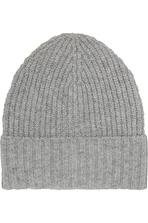 TOM TAILOR Mädchen 1039756 Basic Strickmütze, 32510-basic Light Grey Melange, OneSize
