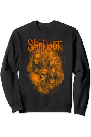 Slipknot Official Wir sind nicht dein Kind Orange Sweatshirt