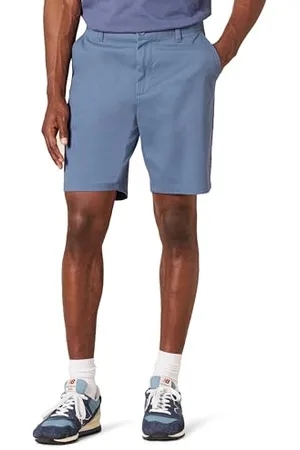 Amazon Herren 23 cm Lange Stretch-Chinohose mit schmaler Passform, , 40W