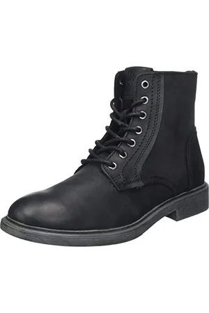 JACK & JONES JFWKARL LEATHER BOOT LN
