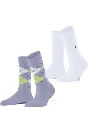 Burlington Damen Socken Everyday Mix Multipack W So Baumwolle gemustert 2 Paar, , 36-41