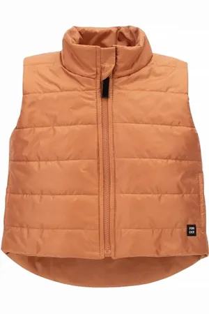 Pinókio VEST OLIVIER, 100% POLYESTER,Copper, Boys 74-122 (74)