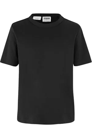 Urban classics Jungen T-Shirt Boys Organic Basic Tee, Jungen T-Shirt aus Bio-Baumwolle, black, 110/116