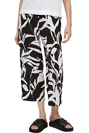 QS by s.Oliver Hose Wide Leg,38,Schwarz