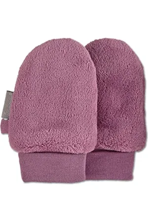 Sterntaler Unisex Baby Fäustlinge Ohne Daumen aus Teddyflausch, Elastisches Bündchen, , 1