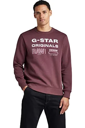 G-Star RAW Herren Originals Stamp Sweatshirt, , L