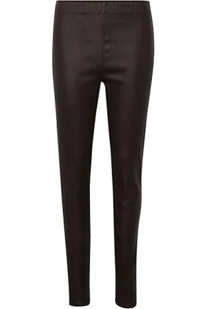 Cream Leggings CRTabea Damen Leggings Slim Fit Kunstleder Krokodil Tiermuster 38