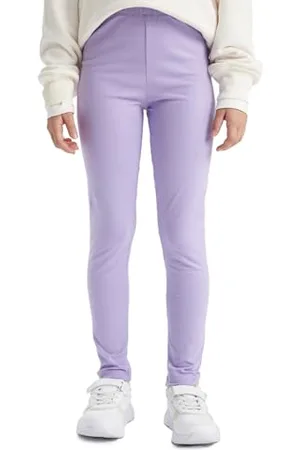 DeFacto Mädchen Leggings - Warme Thermoleggings für den Winter - Stilvolle Leggings für Mädchen
