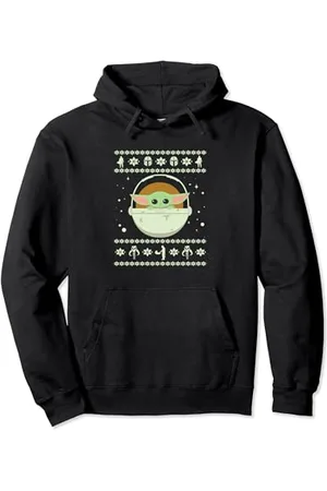 STAR WARS Weihnachten The Mandalorian The Child Christmas Pullover Hoodie