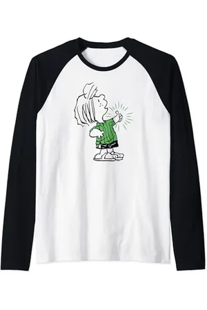 Peanuts Erdnüsse - Peppermint Patty Thumbs Up Raglan