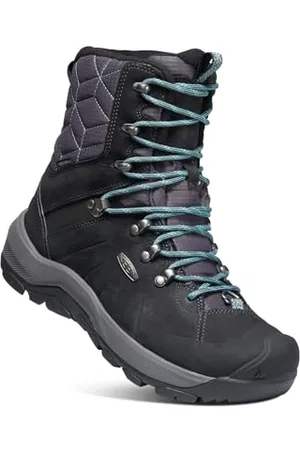 Keen Damen Revel 4 High Polar Schneestiefel, Black/North Atlantic, 36 EU