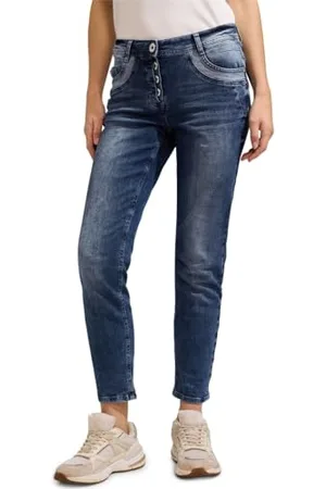 CECIL Damen Casual Fit Jeans 27W / 28L