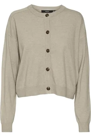 VERO MODA VMFANTASTIC LS O-Neck Cardigan GA Boo