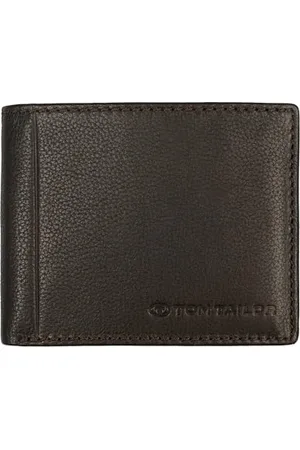 TOM TAILOR Bela Herren Geldbörse Klein Querformat RFID Leder Klein Braun