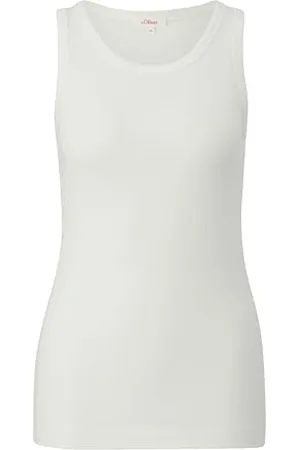 QS by s.Oliver Tanktop mit Rippstruktur