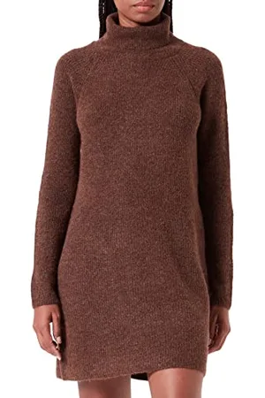 Pieces® PCELLEN LS HIGH Neck Knit Dress NOOS BC
