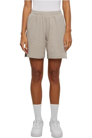 Urban classics Damen kurze Hose Ladies Organic Terry Bermuda Pents, Bermudahosen für Frauen, Bio-Baumwolle, erhältlich in verschiedenen Farben, Größen XS-5XL