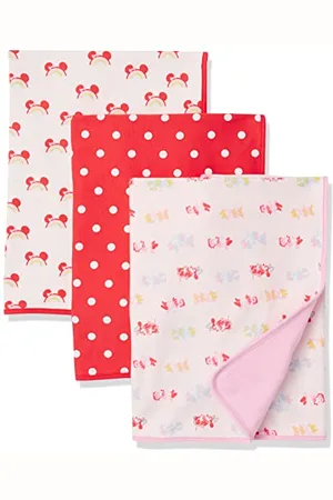 Amazon Disney | Marvel | Star Wars | Princess Unisex Baby Wickeltücher, 3er-Pack, , Einheitsgröße