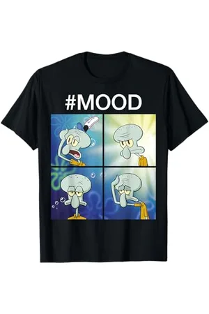 Spongebob Squidward Mood Meme T-Shirt