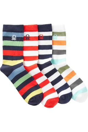 Benetton Jungen Calzini (4 Paia) 6ao307048 socken, , 4 Jahre
