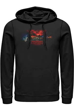 Stranger Things Stranger Tryptych Unisex Hoodie Black S