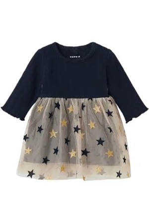 NAME IT Baby - Mädchen Nbfrinnas Dress Kleid, , 62 EU