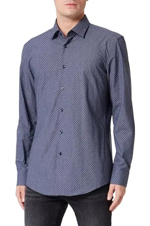 HUGO BOSS Herren Kenno Shirt, , 41 EU