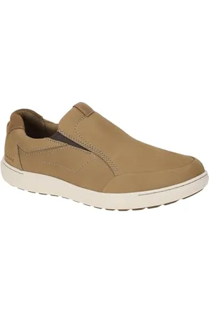 Clarks Herrenschuhe - Bequeme Slipper - Halbschuhe MAPSTONE Step 26176893 7 Beige, EU 41,5