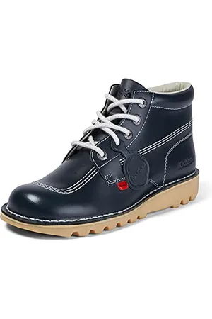 Kickers Herren Kick Hi Klassische Stiefel, Blau (Dk Blue/White Drk Ble/Wht), 39 EU