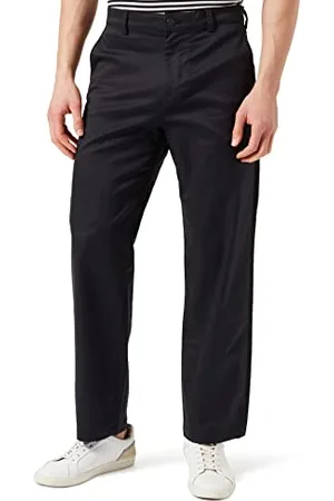 SELECTED Selected Homme White Mens Black Pants