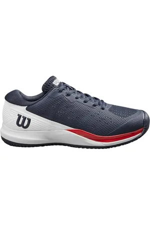 Wilson Herren Rush Pro Ace Tennis Shoe, Navy Blazer/White/Infrared, 44 2/3 EU