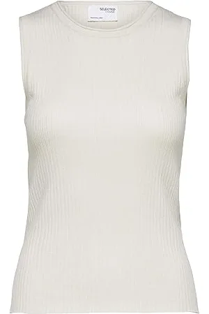SELECTED Female Strickoberteil Ärmelloses
